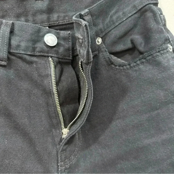 Carmar black frayed distressed denim shorts 25 - Picture 5 of 11